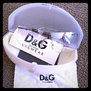 Authentic D&G Unisex trendy glasses with case